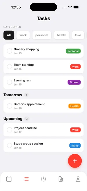 Divux task list